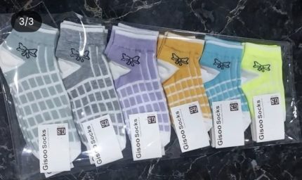 جوراب فری سایز نیم ساق 6شماره اعلا